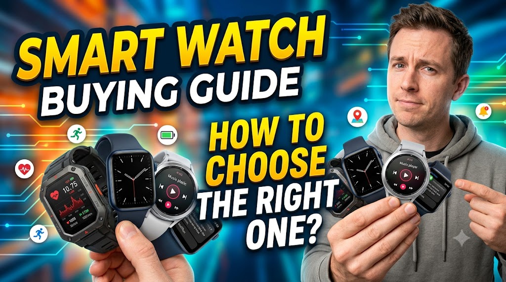 The Smart Watch Buying Guide: Choose the Right Wearable for Your Life 3 Smart Watch Buying Guide
