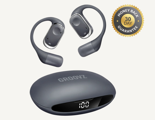Groovz Plus Open Ear Headphones Money Back Guarntee