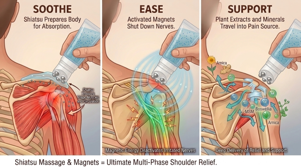 Kinzeno Magnetic Gel Roller Benefits