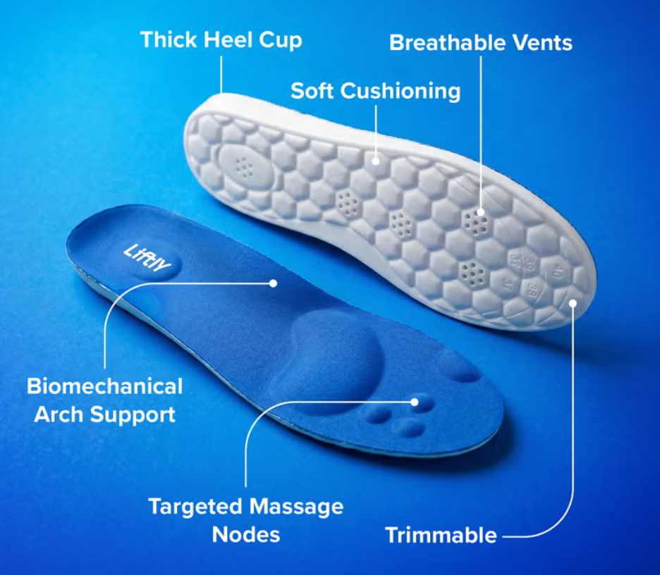 Liftly Insoles Review 2026: Honest Pros, Cons & Price Guide 14 Liftly Benefits