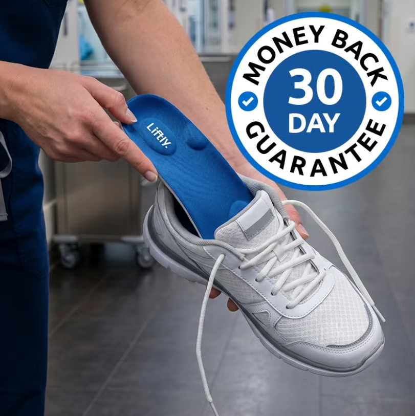 Liftly Insoles Review 2026: Honest Pros, Cons & Price Guide 16 Liftly Insoles Money Back Guarntee