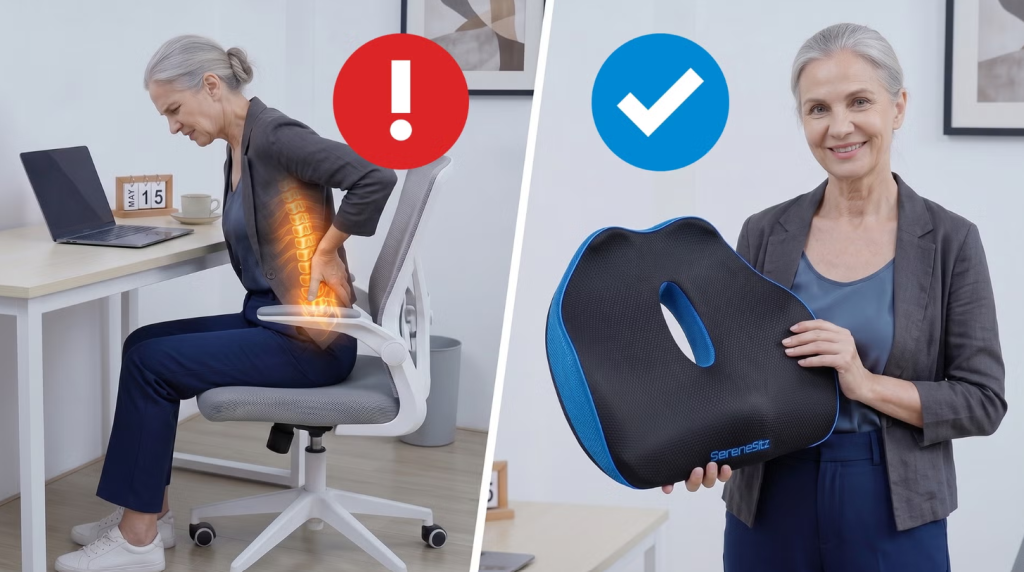 Serenesitz Seat Cushion Review 2026: Does This Memory Foam Seat Cushion Worth It? 1 Serenesitz Review