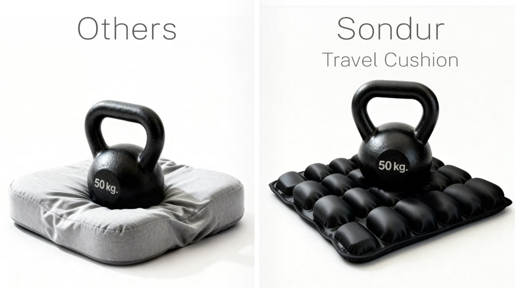 Sondur Travel Cushion vs Others